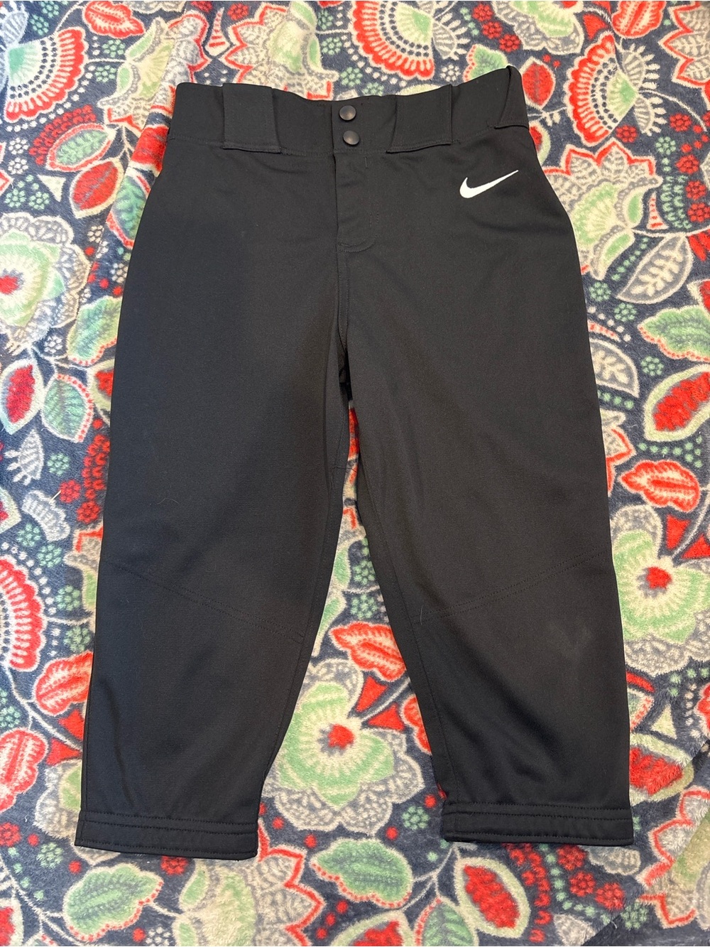 Nike Kids' Black Athletic Baseball Pants *note marks on back of pants*